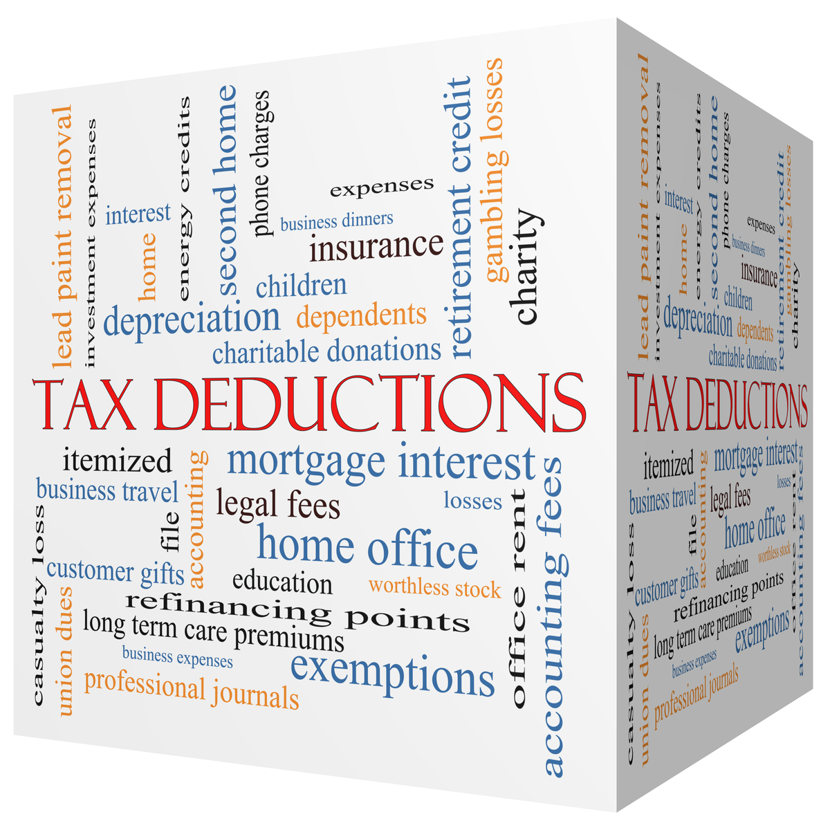 Tax deductions picture